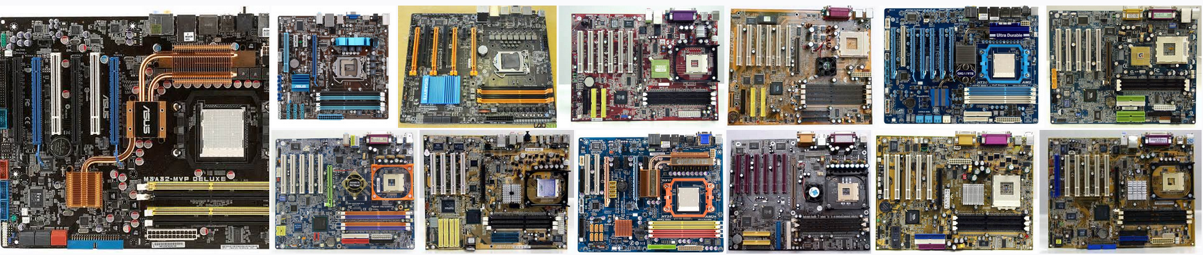 motherboards at footer